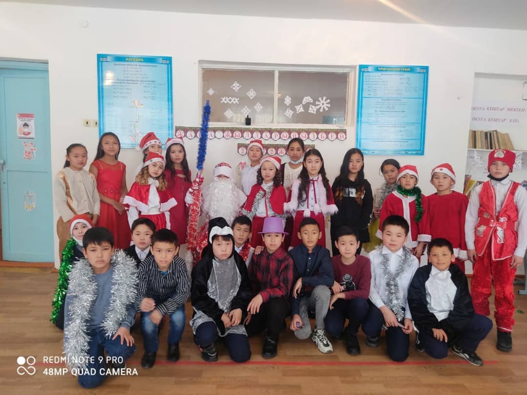 Жаңа жылдық ашық тәрбие сағаты